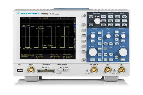 R&S®RTC1002 示波器(图1)